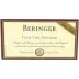 Beringer Clear Lake Zinfandel 2001 Front Label