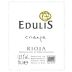 Bodegas Altanza Edulis Rioja Crianza 2010 Front Label
