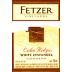 Fetzer White Zinfandel Echo Ridge 2003 Front Label