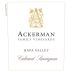 Ackerman Family Vineyards Cabernet Sauvignon 2013 Front Label