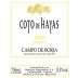 Bodegas Aragonesas Coto de Hayas Reserva 2008 Front Label
