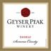 Geyser Peak Shiraz 2001 Front Label