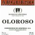 Argueso Oloroso Front Label