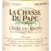 La Chasse Du Pape Cotes du Rhone Blanc Front Label