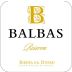 Bodegas Balbas Reserva 2009 Front Label