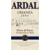 Bodegas Balbas Ardal Crianza 2005 Front Label