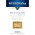 Berberana Carta de Oro Tempranillo 2007 Front Label