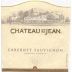 Chateau St. Jean Cabernet Sauvignon 2001 Front Label