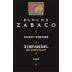 Rancho Zabaco Chiotti Vineyard Zinfandel 2002 Front Label
