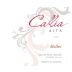 Bodegas Callia Malbec 2013 Front Label