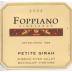 Foppiano Petite Sirah Bacigalupi Vineyard 2002 Front Label