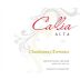 Bodegas Callia Alta Chardonnay - Torrontes 2009 Front Label