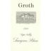 Groth Napa Valley Sauvignon Blanc 1998 Front Label
