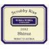 Wirra Wirra Scrubby Rise Shiraz 2002 Front Label