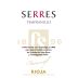 Carlos Serres Tempranillo 2014 Front Label