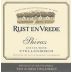 Rust en Vrede Stellenbosch Shiraz 2001 Front Label