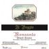 Castello di Monsanto Il Poggio Chianti Classico Riserva 1999 Front Label