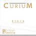 Bodegas Primicia Curium 2001 Front Label
