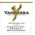 Yangarra GSM 2002 Front Label
