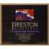 Preston Vineyards Syrah 1998 Front Label