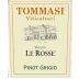 Tommasi Le Rosse Pinot Grigio 2003 Front Label