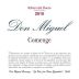 Comenge Don Miguel 2010 Front Label