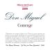 Comenge Don Miguel 2009 Front Label
