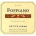 Foppiano Estate Petite Sirah 2002 Front Label