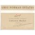Greg Norman Estates Limestone Coast Cabernet-Merlot 2002 Front Label