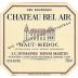 Chateau Bel Air Haut-Medoc 2000 Front Label