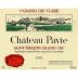 Chateau Pavie 2001 Front Label