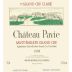 Chateau Pavie 1998 Front Label