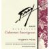 Frey NSA Organic Cabernet Sauvignon 2002 Front Label