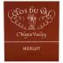 Clos du Val Merlot 2001 Front Label