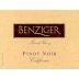 Benziger Pinot Noir 2001 Front Label