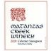Matanzas Creek Cabernet Sauvignon 2001 Front Label