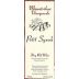 Mountrihas Vineyards Petite Sirah 2001 Front Label