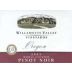 Willamette Valley Vineyards Whole Cluster Pinot Noir 2003 Front Label