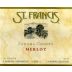 St. Francis Reserve Merlot 1995 Front Label