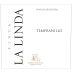 Luigi Bosca Finca La Linda Tempranillo 2012 Front Label
