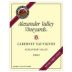 Alexander Valley Vineyards Cabernet Sauvignon 2002 Front Label