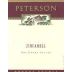 Peterson Dry Creek Zinfandel 1996 Front Label