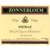 Zonnebloem Shiraz 2002 Front Label