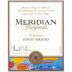 Meridian Pinot Grigio 2003 Front Label