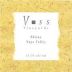 Voss Vineyards Shiraz 2000 Front Label