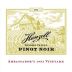Hanzell Ambassador's 1953 Vineyard Pinot Noir 2014 Front Label
