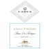 Nieto Senetiner Cadus Single Vineyard Finca Las Tortugas Malbec 2009 Front Label