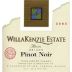 WillaKenzie Estate Aliette Pinot Noir Cork-Free 2001 Front Label