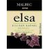 Elsa Bianchi Malbec 2003 Front Label