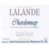 De Lalande Chardonnay 2003 Front Label
